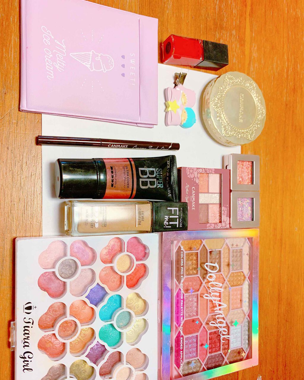 【旧品】パーフェクトスタイリストアイズ/キャンメイク/アイシャドウパレットを使ったクチコミ（1枚目）