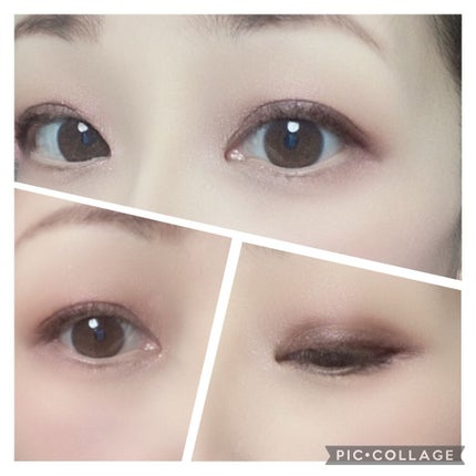 UR GLAM VELVET EYE COLOR PALETTE ルビーブラウン/U R GLAM/アイシャドウパレットを使ったクチコミ(3枚目)
