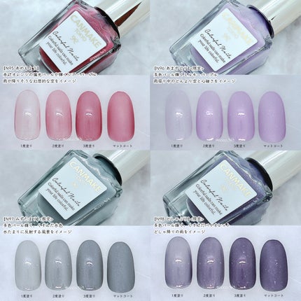 カラフルネイルズ/キャンメイク/マニキュアを使ったクチコミ(6枚目)