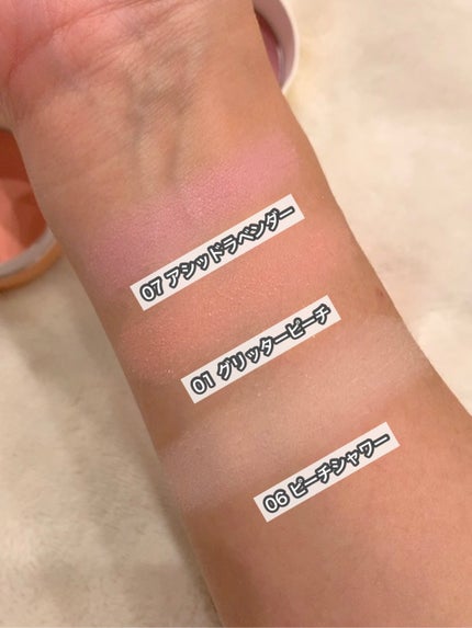 パステルクッションブラッシャー/THE FACE SHOP/パウダーチークを使ったクチコミ(5枚目)