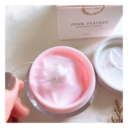 ピンクティーツリークリーム/APLIN/フェイスクリームを使ったクチコミ(4枚目)