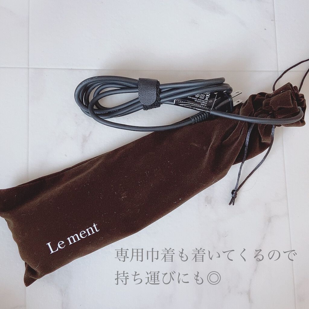 ストレートヒートブラシ/Le ment/ヒートブラシを使ったクチコミ(2枚目)