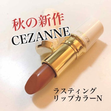 ラスティング リップカラーN/CEZANNE/口紅を使ったクチコミ（1枚目）