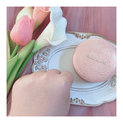 シースルー ヴェール コンパクト/PAUL & JOE BEAUTE/ファンデーションを使ったクチコミ(4枚目)