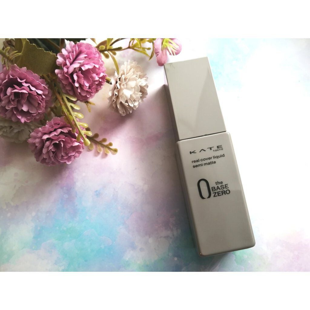 リアルカバーリキッド(セミマット)/KATE/リキッドファンデーションを使ったクチコミ(2枚目)