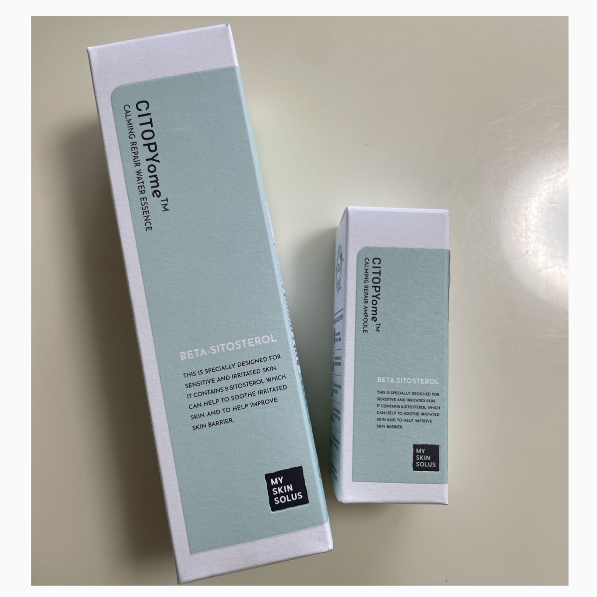 CITOPYome Calming Repair Ampoule/my skin solus/美容液を使ったクチコミ(4枚目)