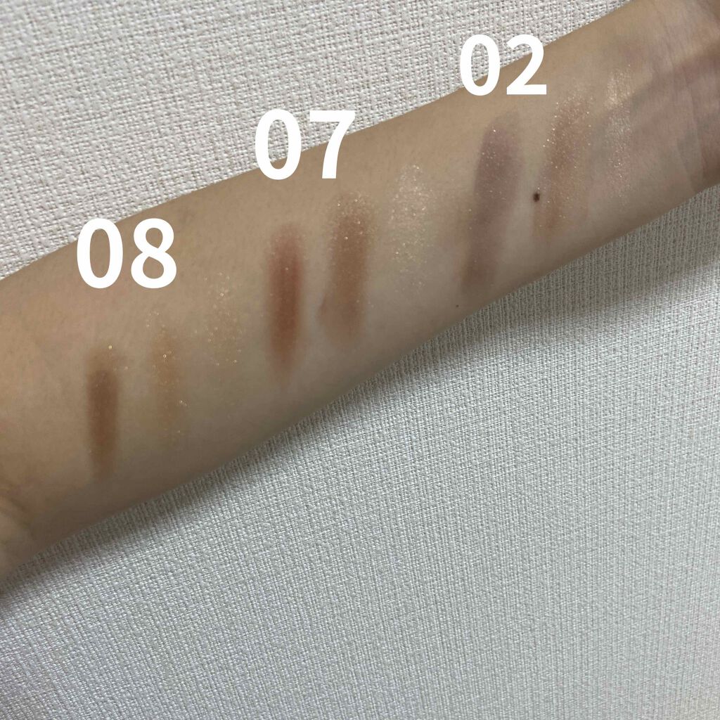 トーンアップアイシャドウ/CEZANNE/アイシャドウパレットを使ったクチコミ(2枚目)