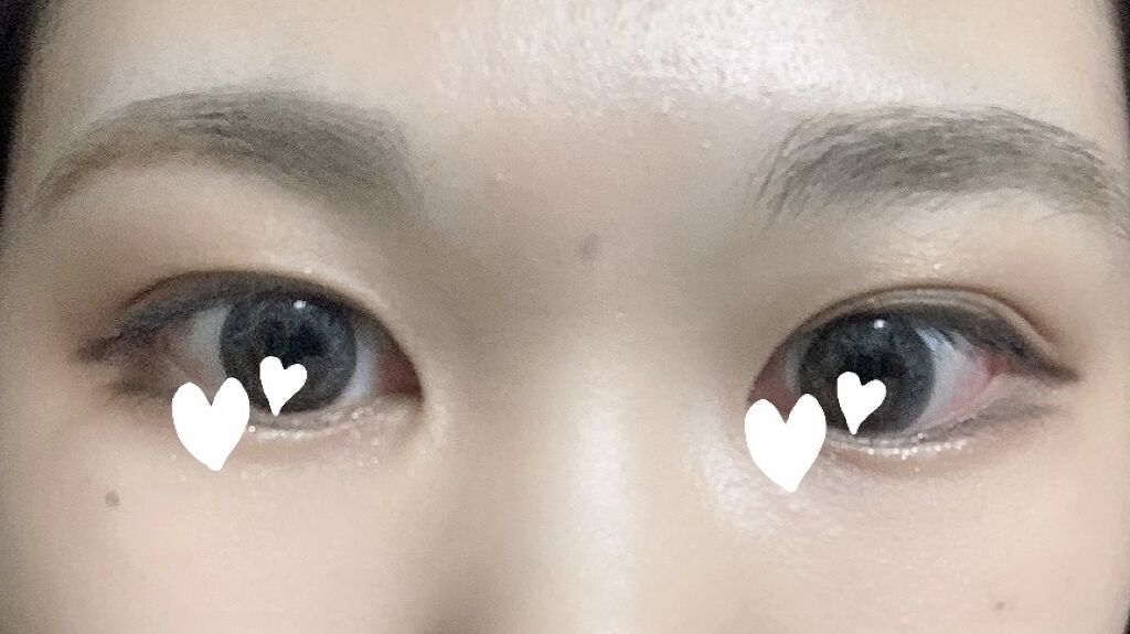 JILL STUART 1day UV ブリリアント ブルー/JILL STUART/ワンデー（１DAY）カラコンを使ったクチコミ（2枚目）