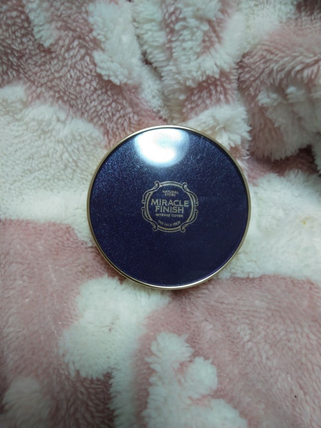 CCクッション インテンスカバー/THE FACE SHOP/クッションファンデーションを使ったクチコミ（1枚目）