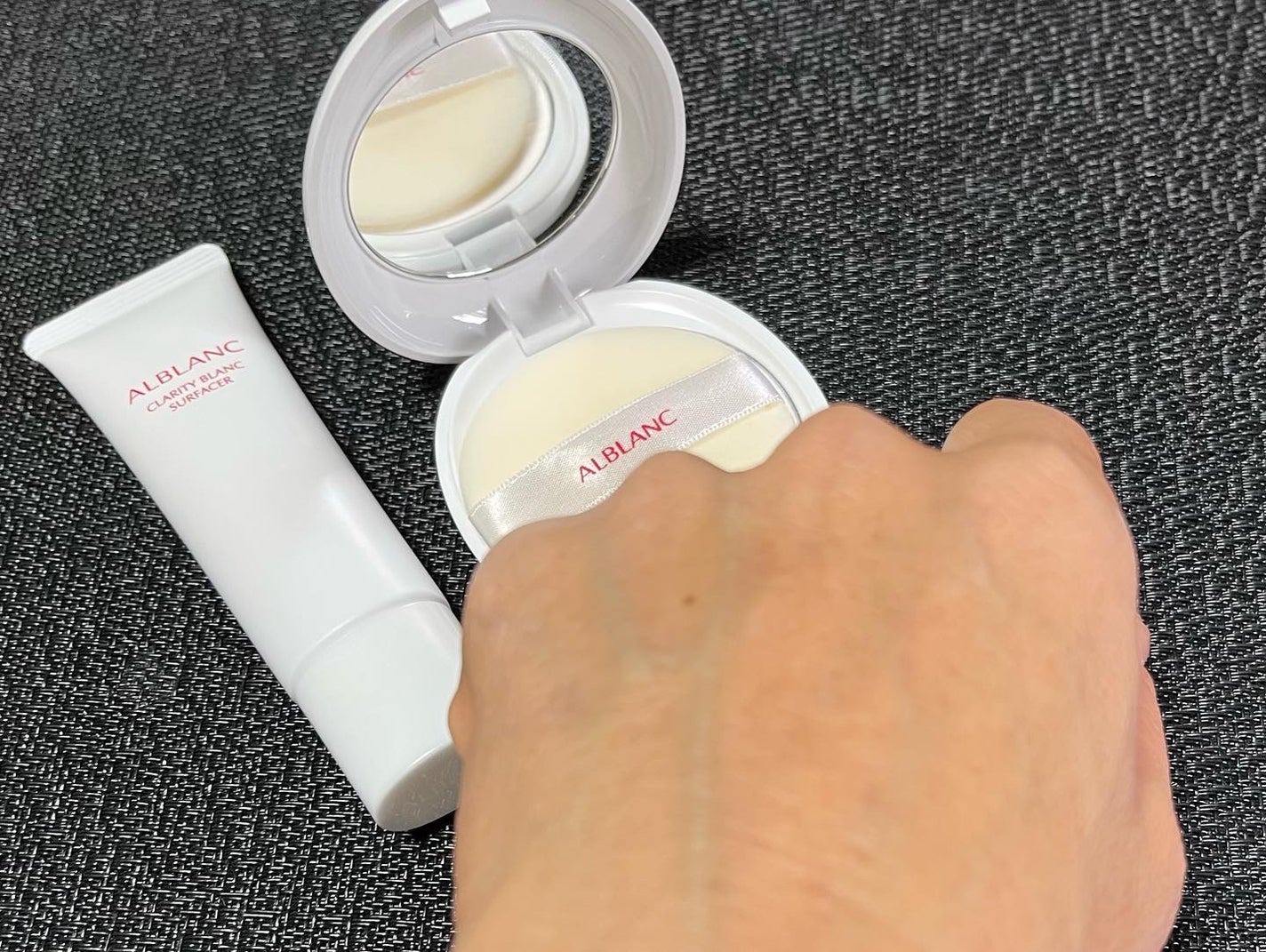 クラリティブラン フィニッシャー/ALBLANC/プレストパウダーを使ったクチコミ(3枚目)