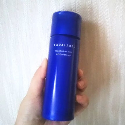 トリートメントミルク(ブライトニング) しっとり/アクアレーベル/乳液を使ったクチコミ(4枚目)