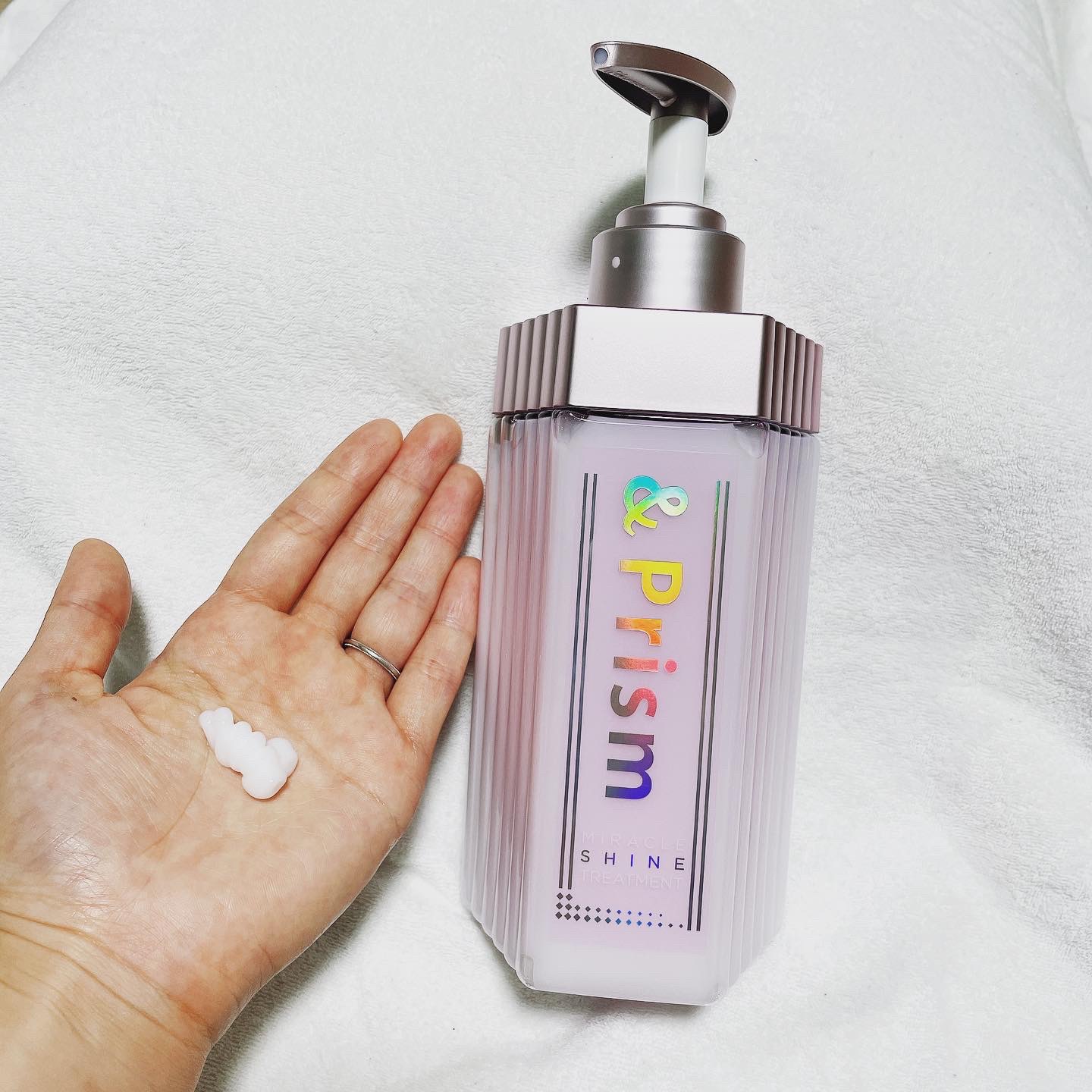 ミラクル シャイン シャンプー/ヘアトリートメント/&Prism/市販シャンプーを使ったクチコミ（3枚目）