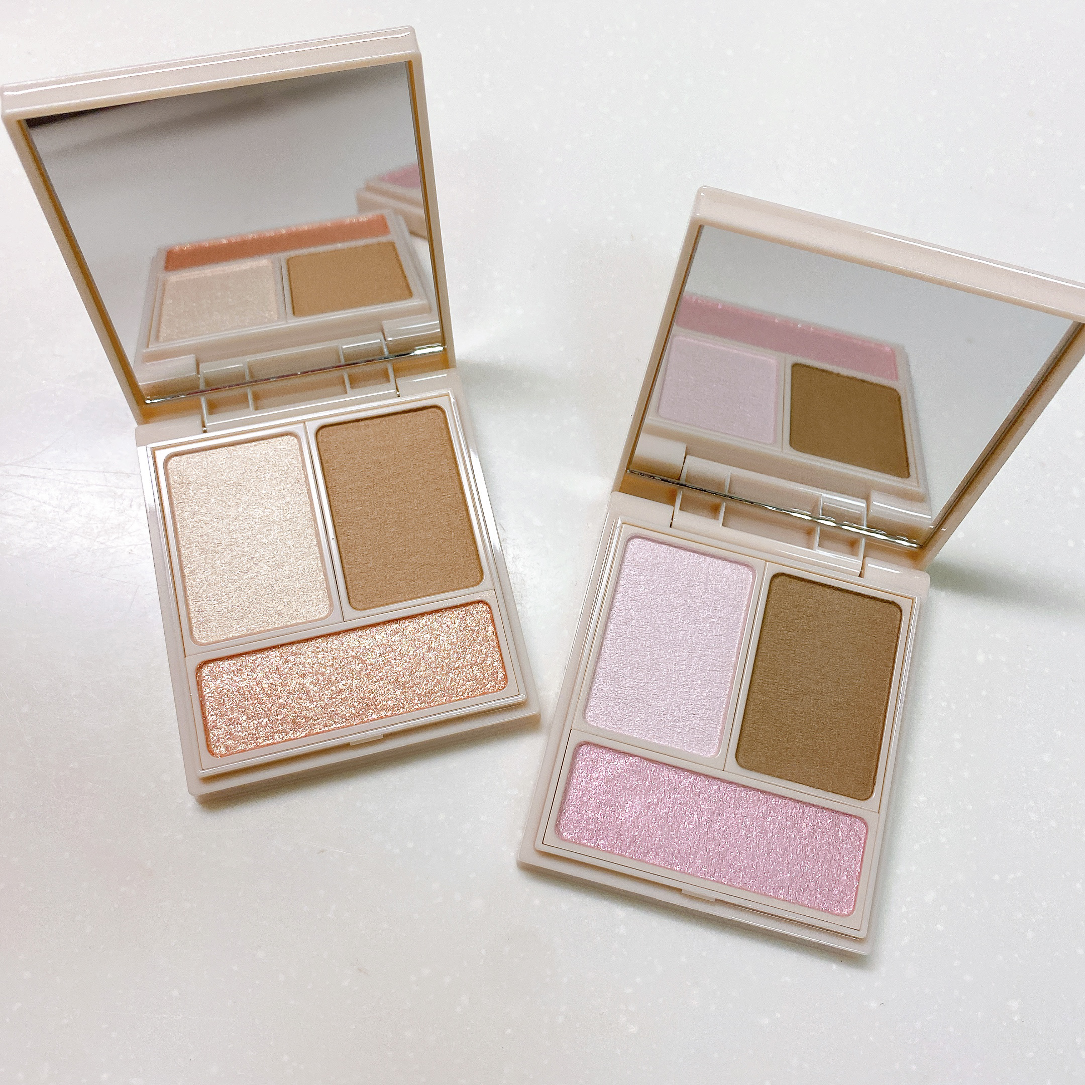 マルチパレット PJデザイン＜アイカラー＆チーク＞ グロウピンク/ラブ・ライナー/マルチパレットを使ったクチコミ（1枚目）