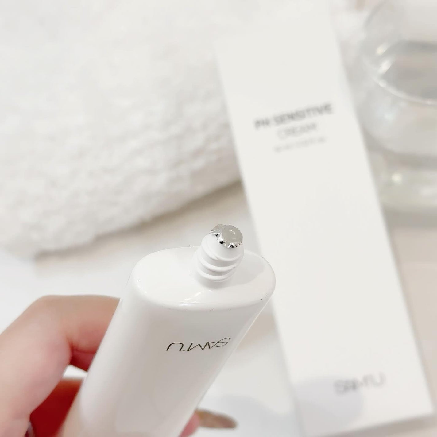 サミュ PHセンシティブクリーム/SAM'U/フェイスクリームを使ったクチコミ(3枚目)