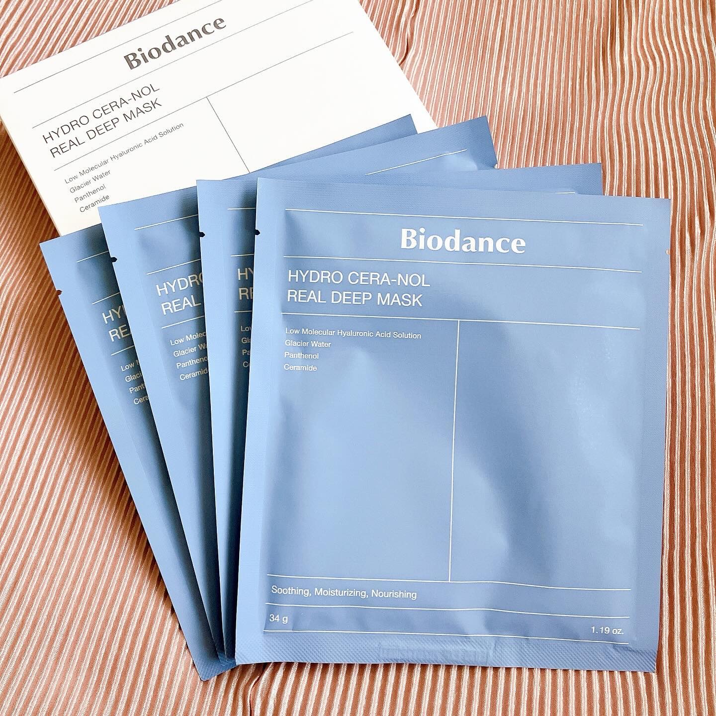 ハイドロセラノールリアルディープマスク/Biodance/シートマスク・パックを使ったクチコミ（1枚目）