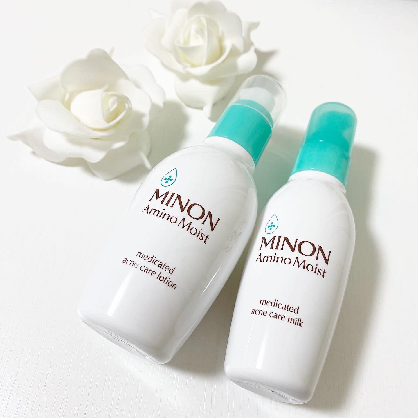 ミノン アミノモイスト 薬用アクネケア ミルク/ミノン/乳液を使ったクチコミ（1枚目）