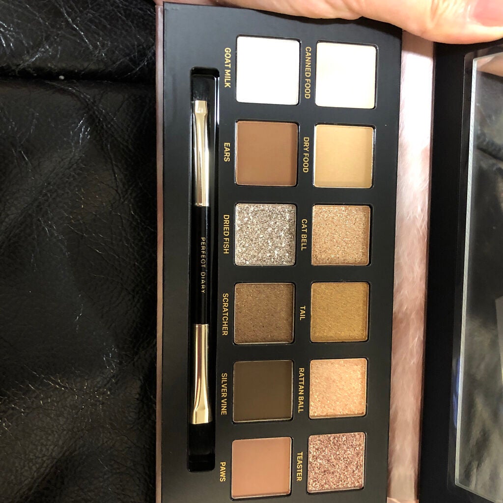 エクスプローラ12色 動物アイシャドウパレット/PERFECT DIARY/アイシャドウパレットを使ったクチコミ(4枚目)