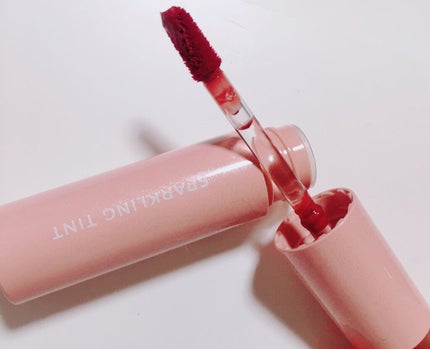 アピュー ジューシーパン スパークリングティント/A’pieu/口紅を使ったクチコミ(4枚目)