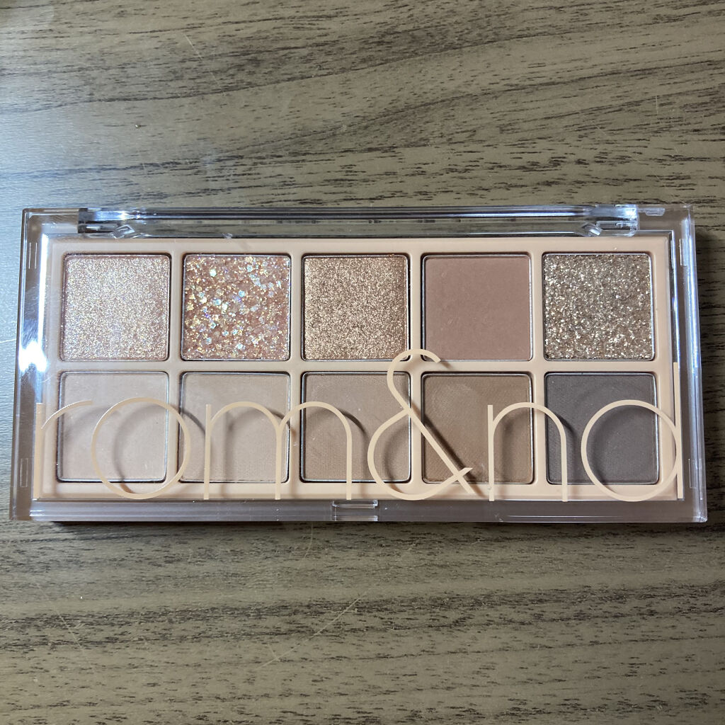 ベターザンパレット/rom&nd/アイシャドウパレットを使ったクチコミ（1枚目）