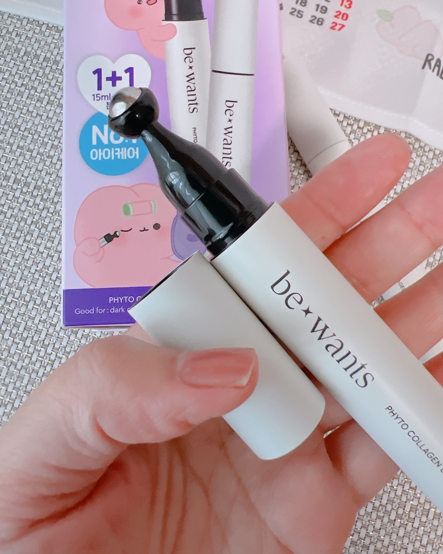 フィトコラーゲンアイセラムスティック/be wants/アイケア・アイクリームを使ったクチコミ（2枚目）