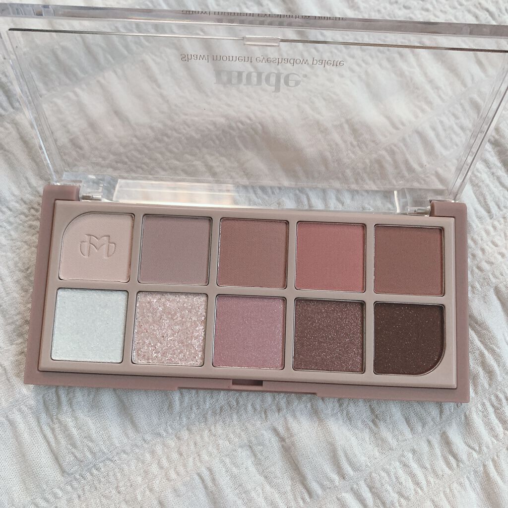 MDショールモーメント アイシャドウパレット/mude/アイシャドウパレットを使ったクチコミ(5枚目)