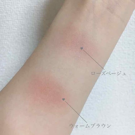 ナチュラル チークN/CEZANNE/パウダーチークを使ったクチコミ(2枚目)