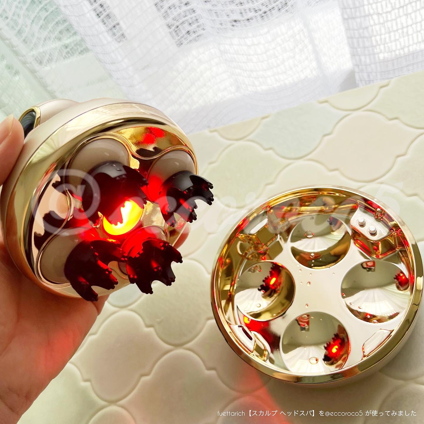 スカルプ ヘッドスパ/fuettarich (フエッタリッチ)/ヘッドマッサージャーを使ったクチコミ（2枚目）