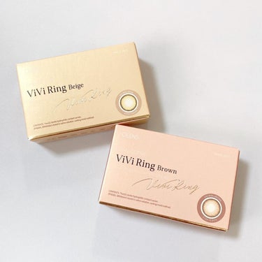 ViVi Ring 1Month ブラウン/OLENS/カラーコンタクトレンズを使ったクチコミ（2枚目）