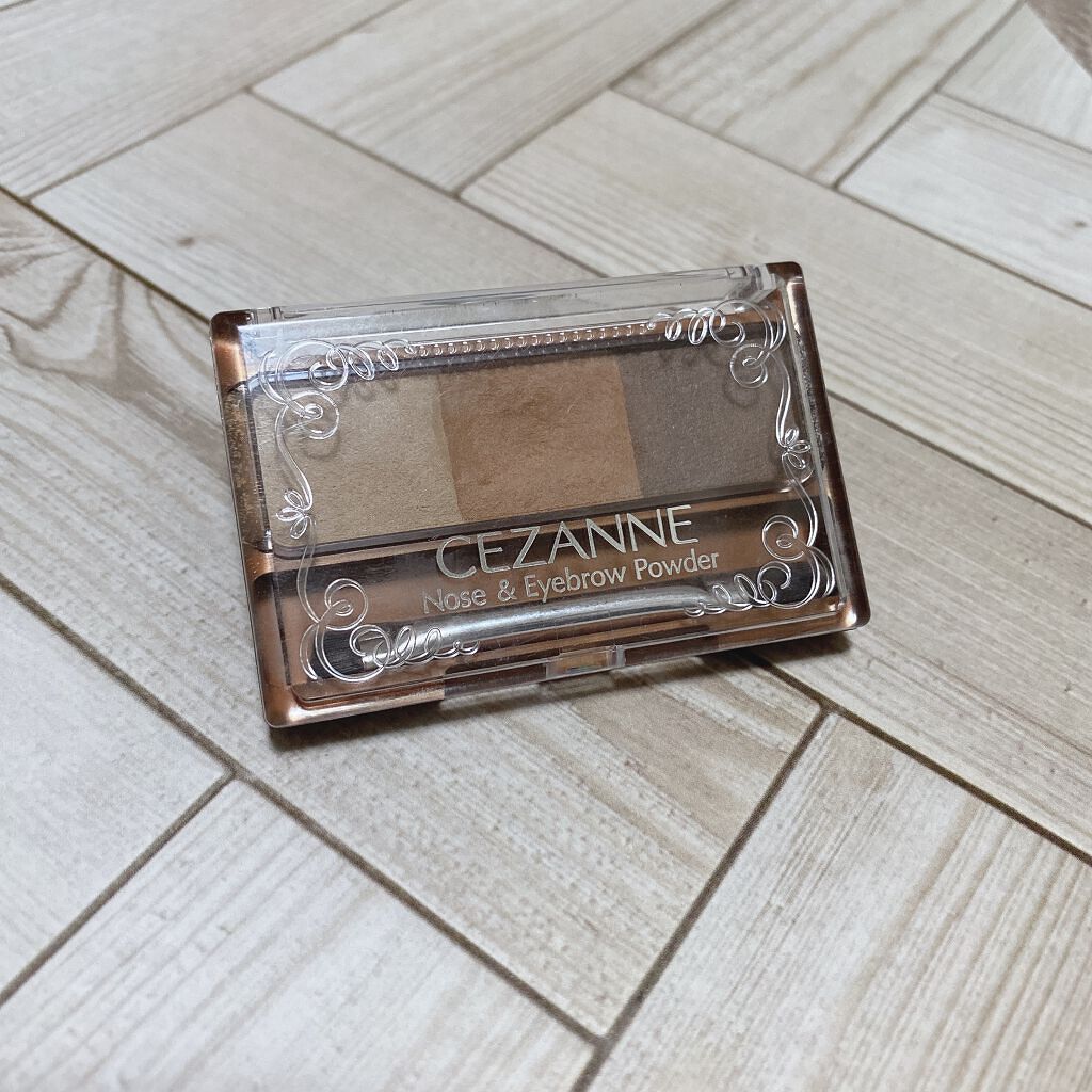 ノーズ＆アイブロウパウダー/CEZANNE/パウダーアイブロウを使ったクチコミ（1枚目）