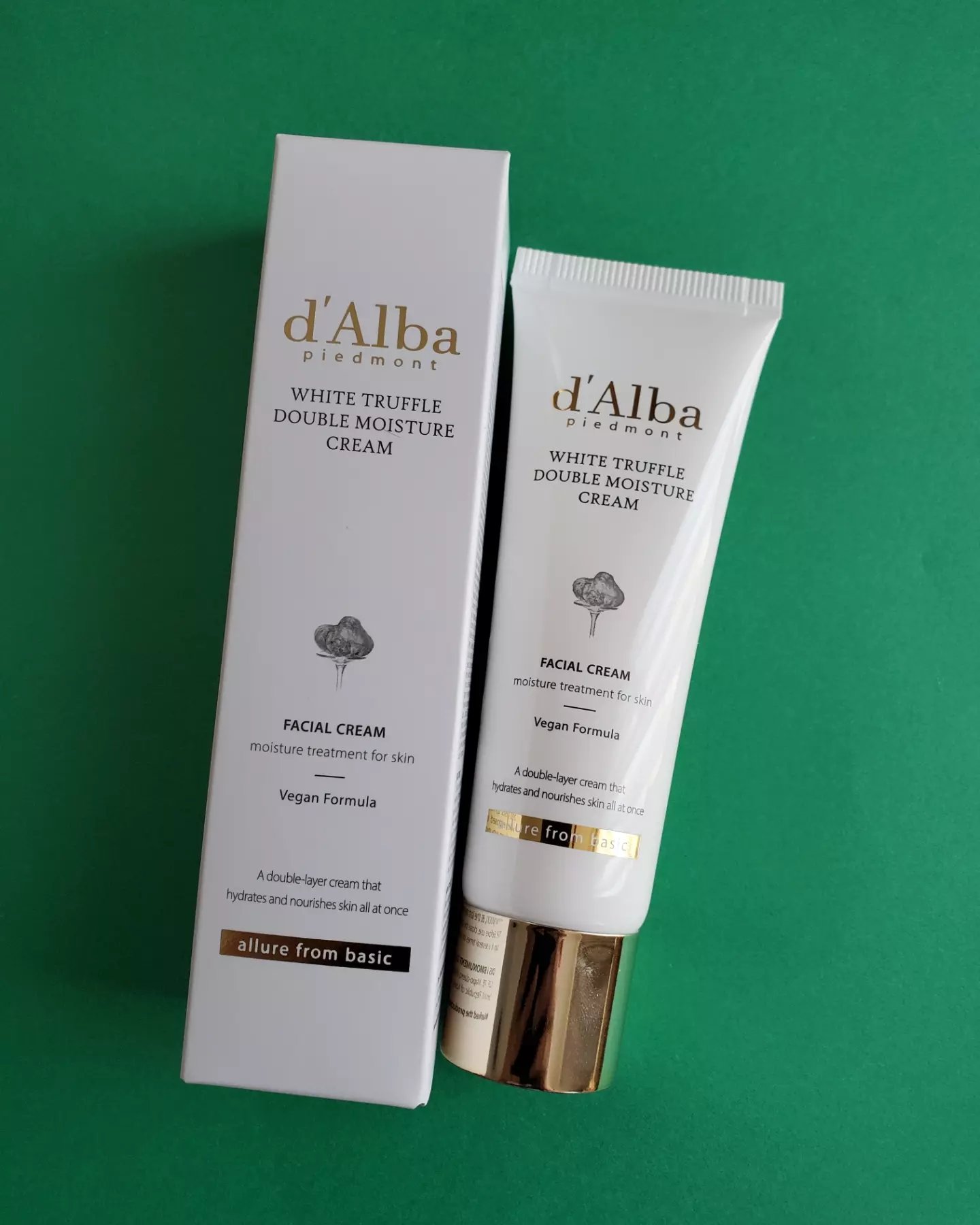 ホワイトトリュフダブルモイスチャークリーム/ダルバ/フェイスクリームを使ったクチコミ（1枚目）