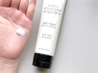 R&Aヘアミルク N(ローズ&アプリコット)/john masters organics/ヘアミルクを使ったクチコミ（2枚目）