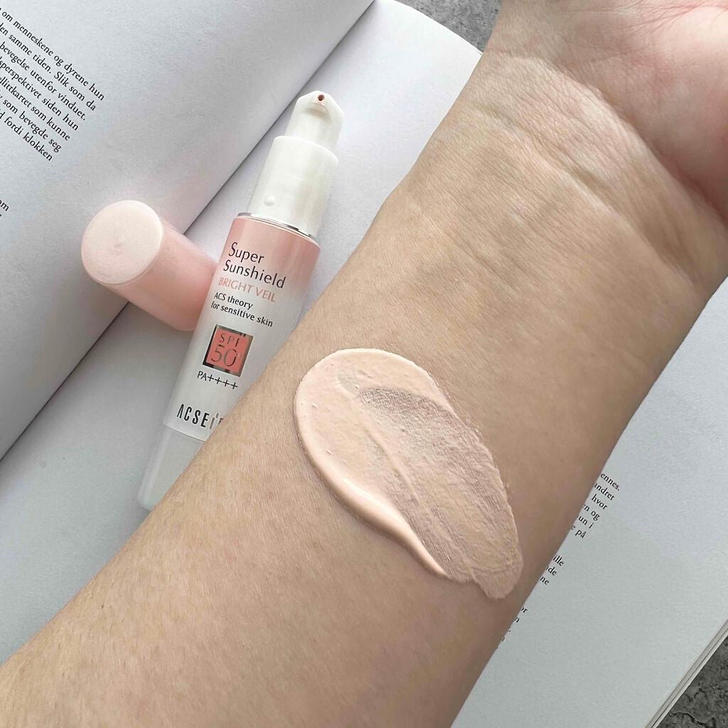 スーパーサンシールド ブライトヴェール/ACSEINE/化粧下地を使ったクチコミ(2枚目)