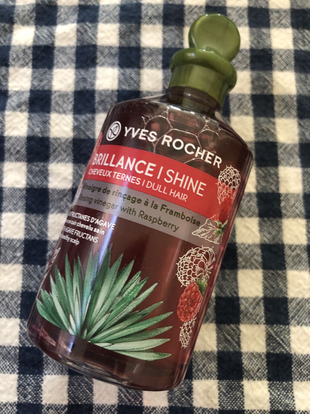 リンシングビネガー シルキーシャイン さらキララズベリー/イヴ・ロシェ/洗い流すヘアトリートメントを使ったクチコミ（2枚目）