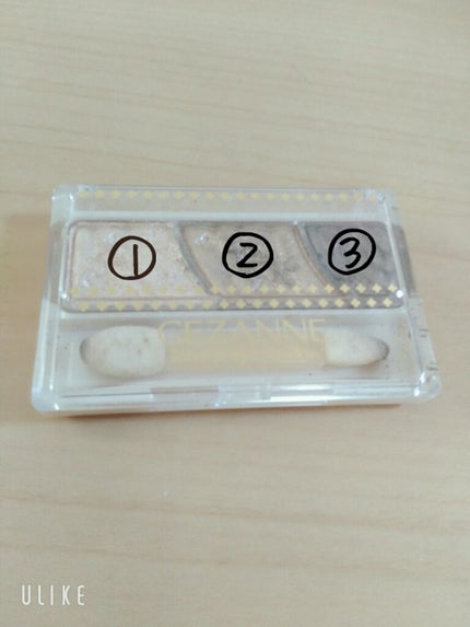 トーンアップアイシャドウ/CEZANNE/アイシャドウパレットを使ったクチコミ(1枚目)