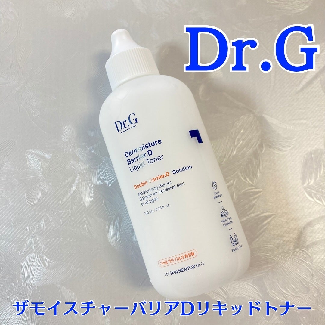 ザモイスチャーバリアDリキッドトナー/Dr.G/化粧水を使ったクチコミ(1枚目)