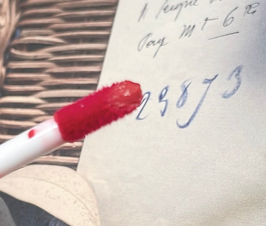 チューインガムベルベットティント/KIRSH(キルシー)/リップティントを使ったクチコミ(4枚目)