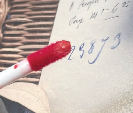 チューインガムベルベットティント/KIRSH(キルシー)/リップティントを使ったクチコミ(4枚目)