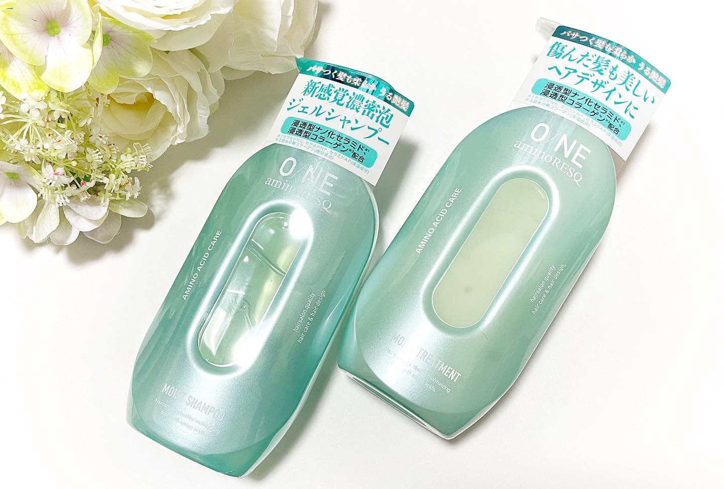 ワン アミノレスキューモイストシャンプー/トリートメント/アミノレスキュー/市販シャンプーを使ったクチコミ（1枚目）