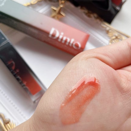 ボリュームパールキッスグロス/Dinto/リップグロスを使ったクチコミ(3枚目)