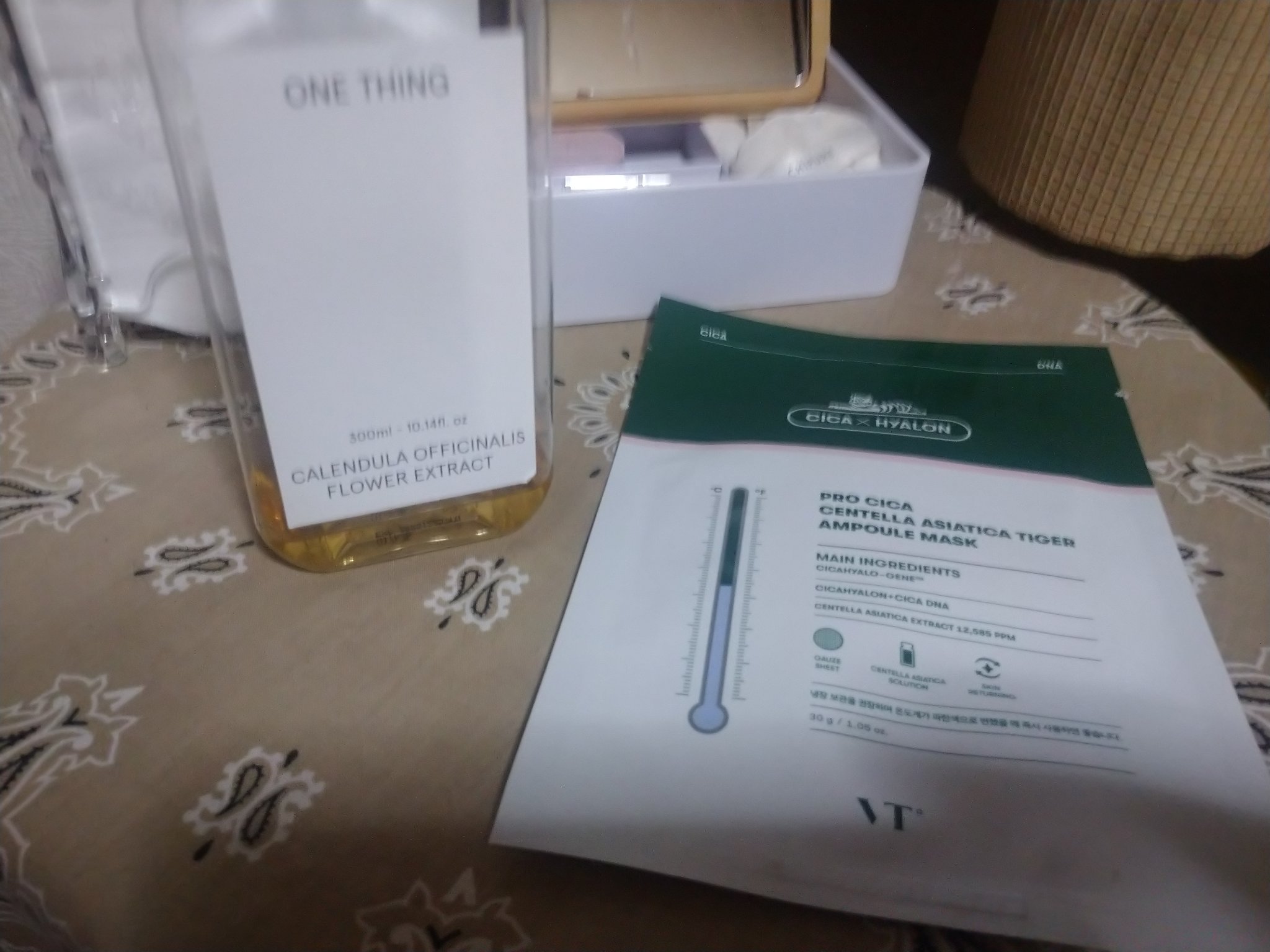 カレンデュラ化粧水/ONE THING/化粧水を使ったクチコミ（1枚目）