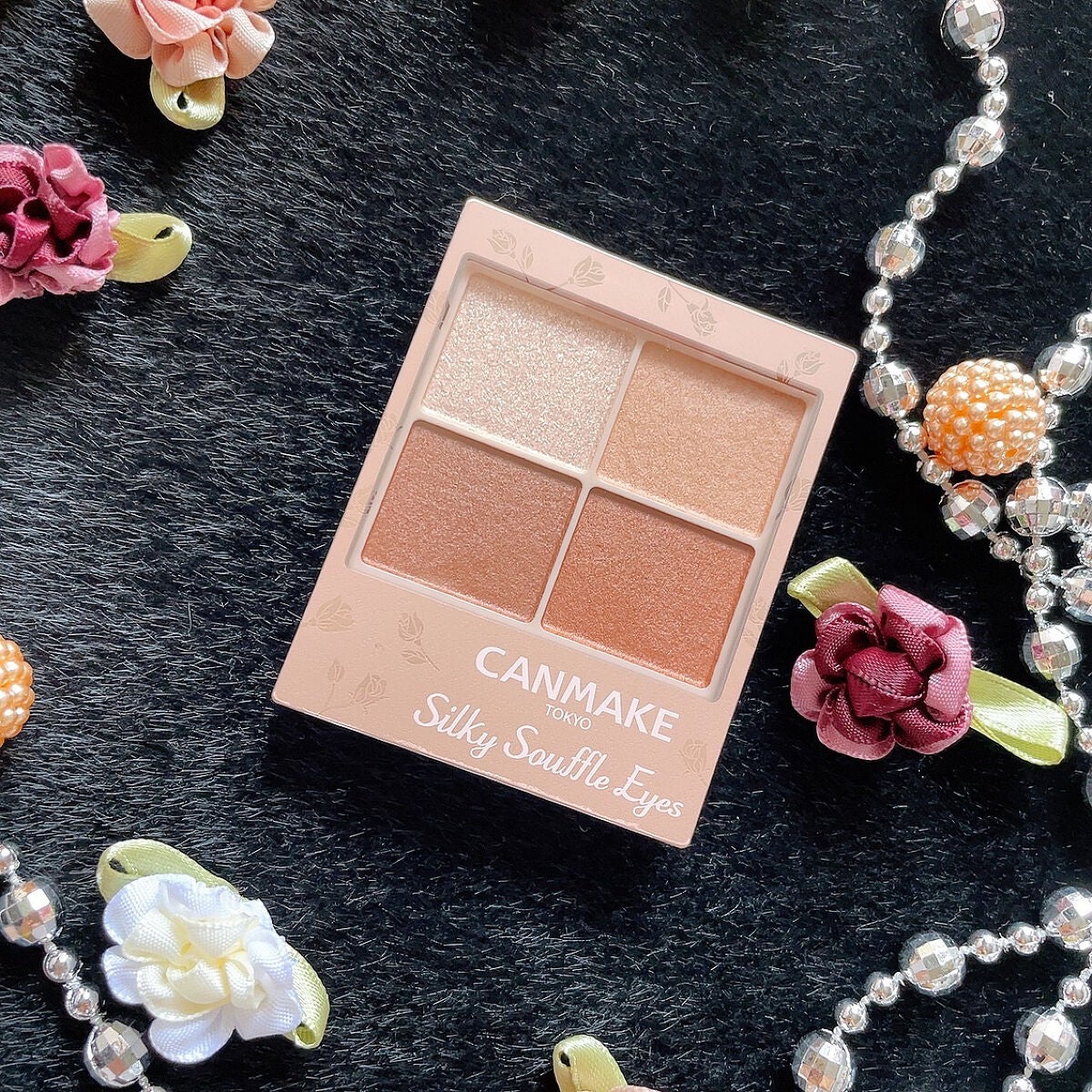 シルキースフレアイズ(マットタイプ)/キャンメイク/アイシャドウパレットを使ったクチコミ(2枚目)