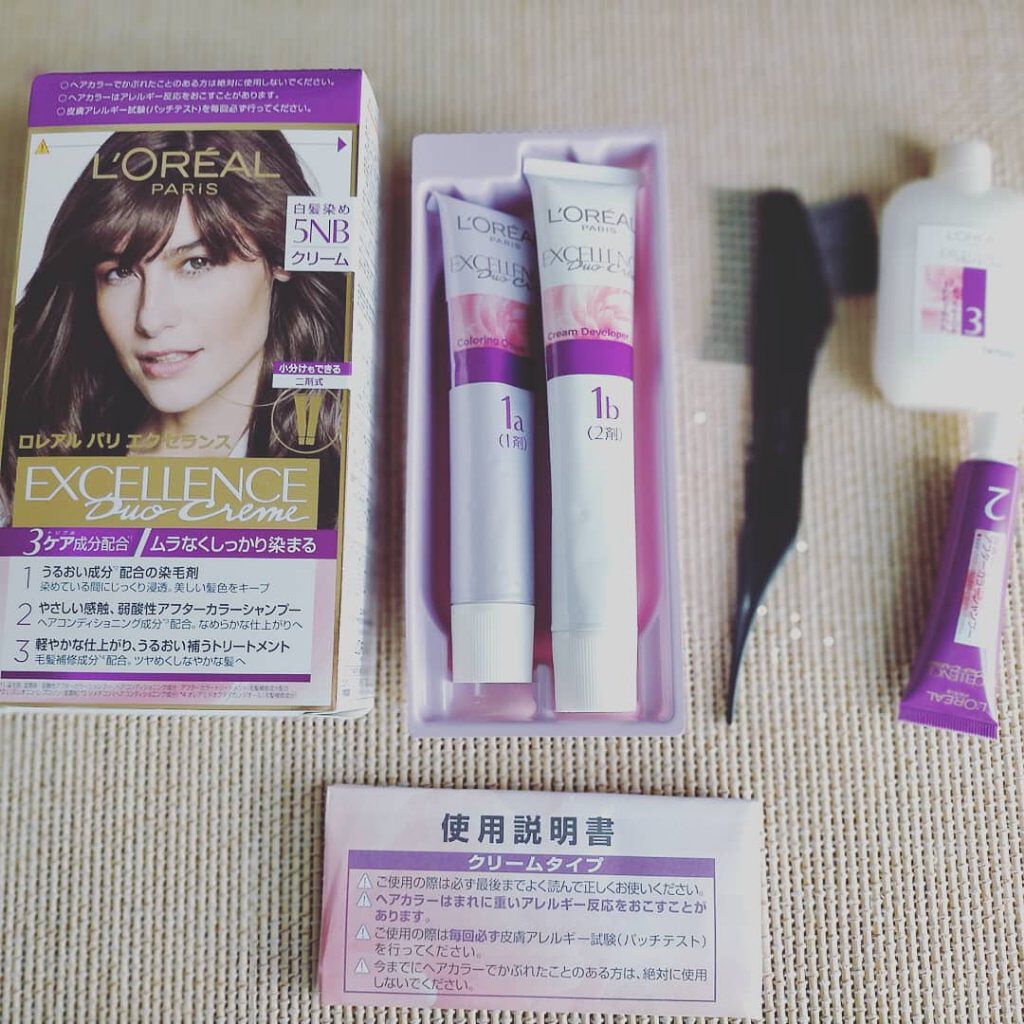 エクセランス ヘアカラー/ロレアル パリ/ヘアカラーを使ったクチコミ（2枚目）