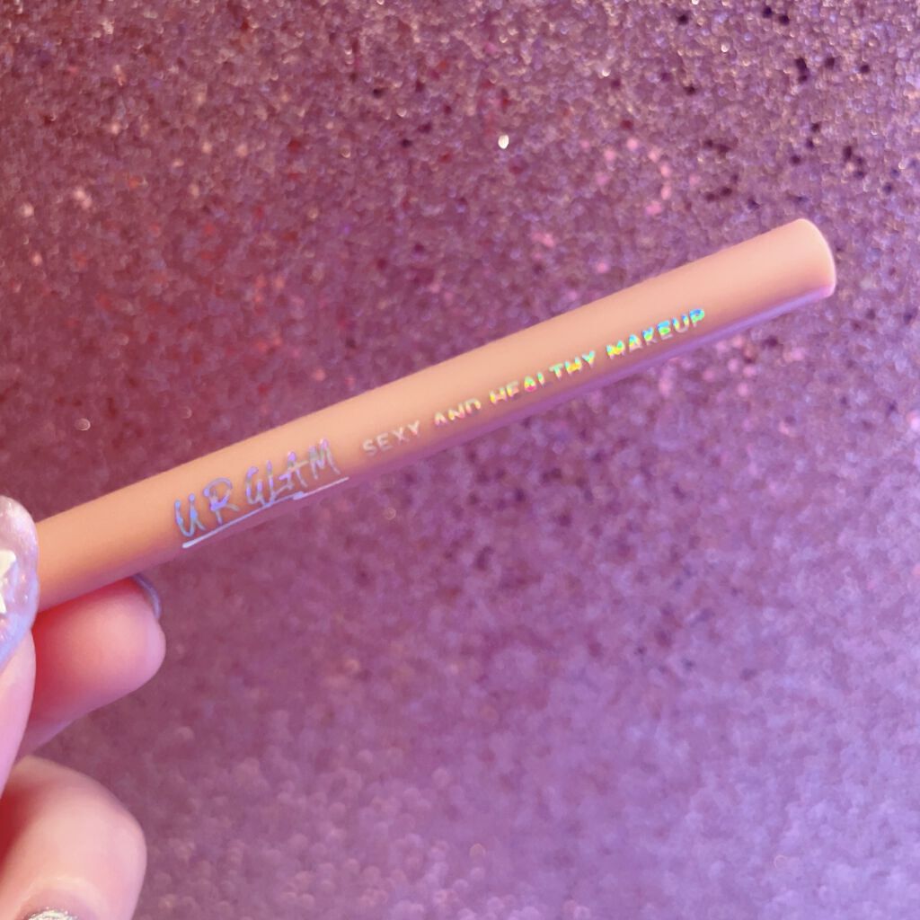 UR GLAM　EYESHADOW BRUSH B/U R GLAM/メイクブラシを使ったクチコミ（3枚目）