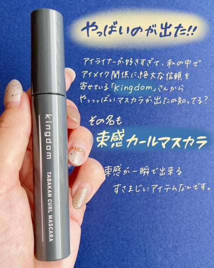キングダム 束感カールマスカラ/キングダム/マスカラを使ったクチコミ(2枚目)