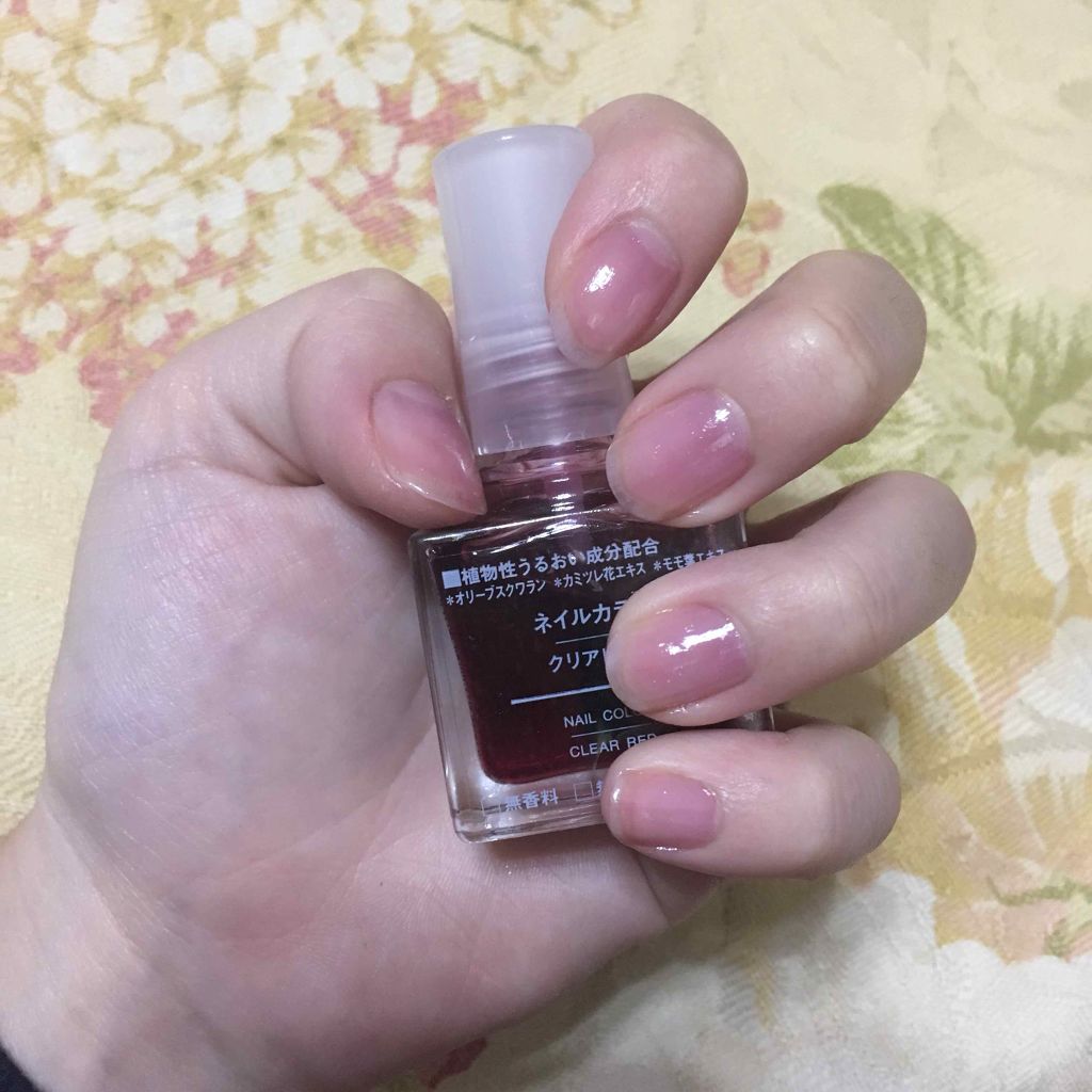 ネイルカラー/無印良品/マニキュアを使ったクチコミ(1枚目)
