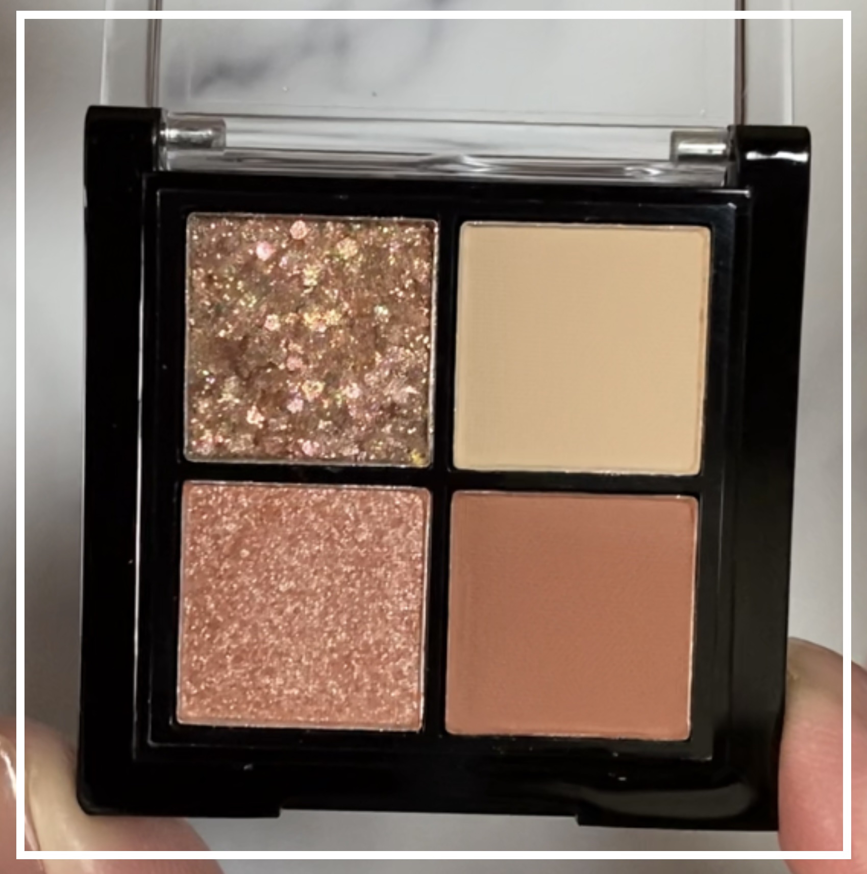 UR GLAM グリッターアイズ /U R GLAM/アイシャドウパレットを使ったクチコミ（2枚目）