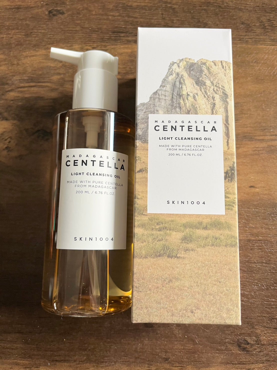 センテラ ライトクレンジングオイル/SKIN1004/オイルクレンジングを使ったクチコミ(1枚目)
