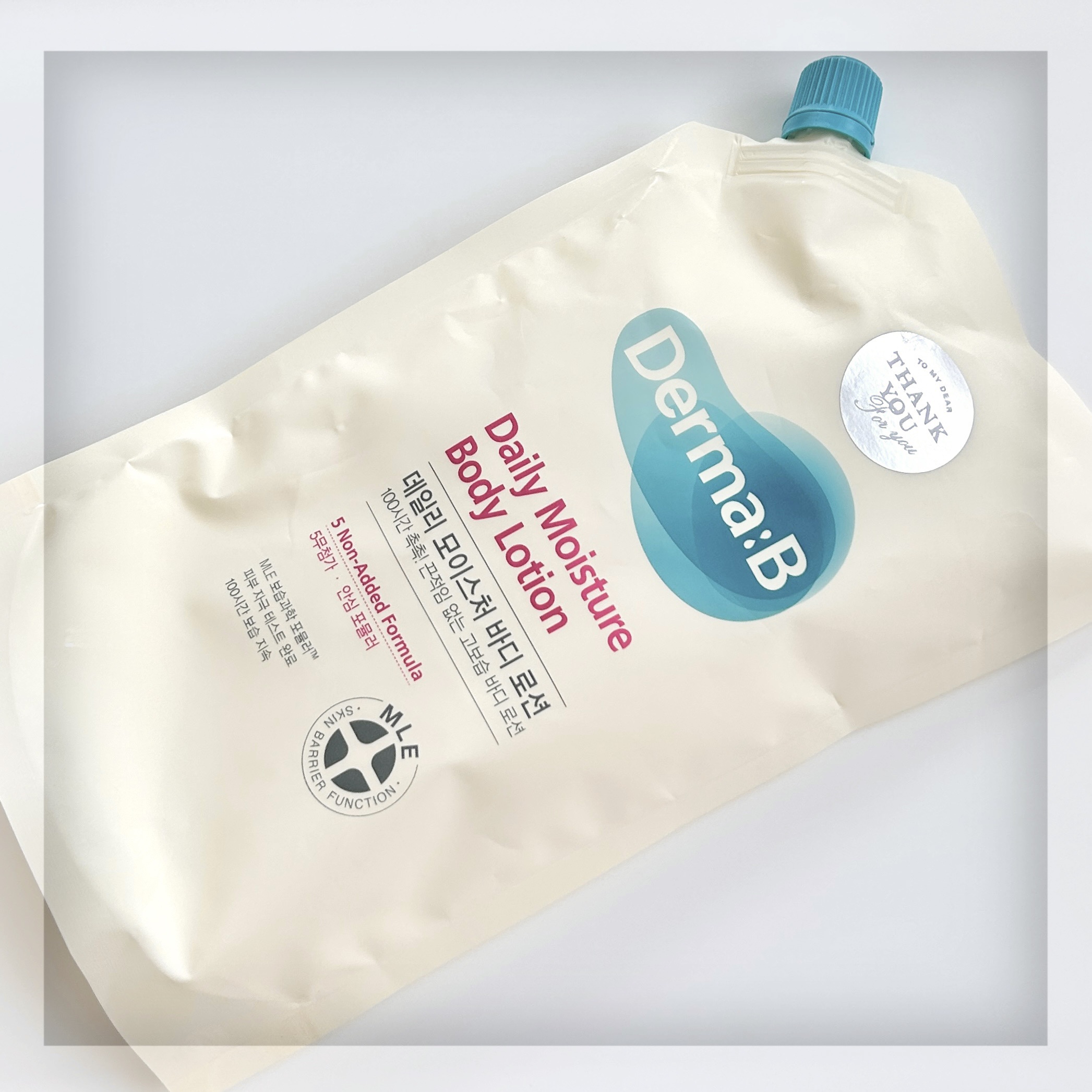 デイリーモイスチャーボディローション 400ml/Derma:B/ボディローションを使ったクチコミ（3枚目）