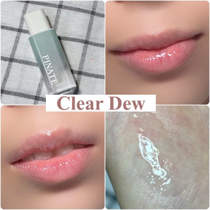 ナチュラルブルームリップオイルセラム 3色セット/PINATE/リップグロスを使ったクチコミ(3枚目)