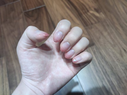 ジェルネイル(ライト対応)/セリア/ジェルネイルを使ったクチコミ(1枚目)